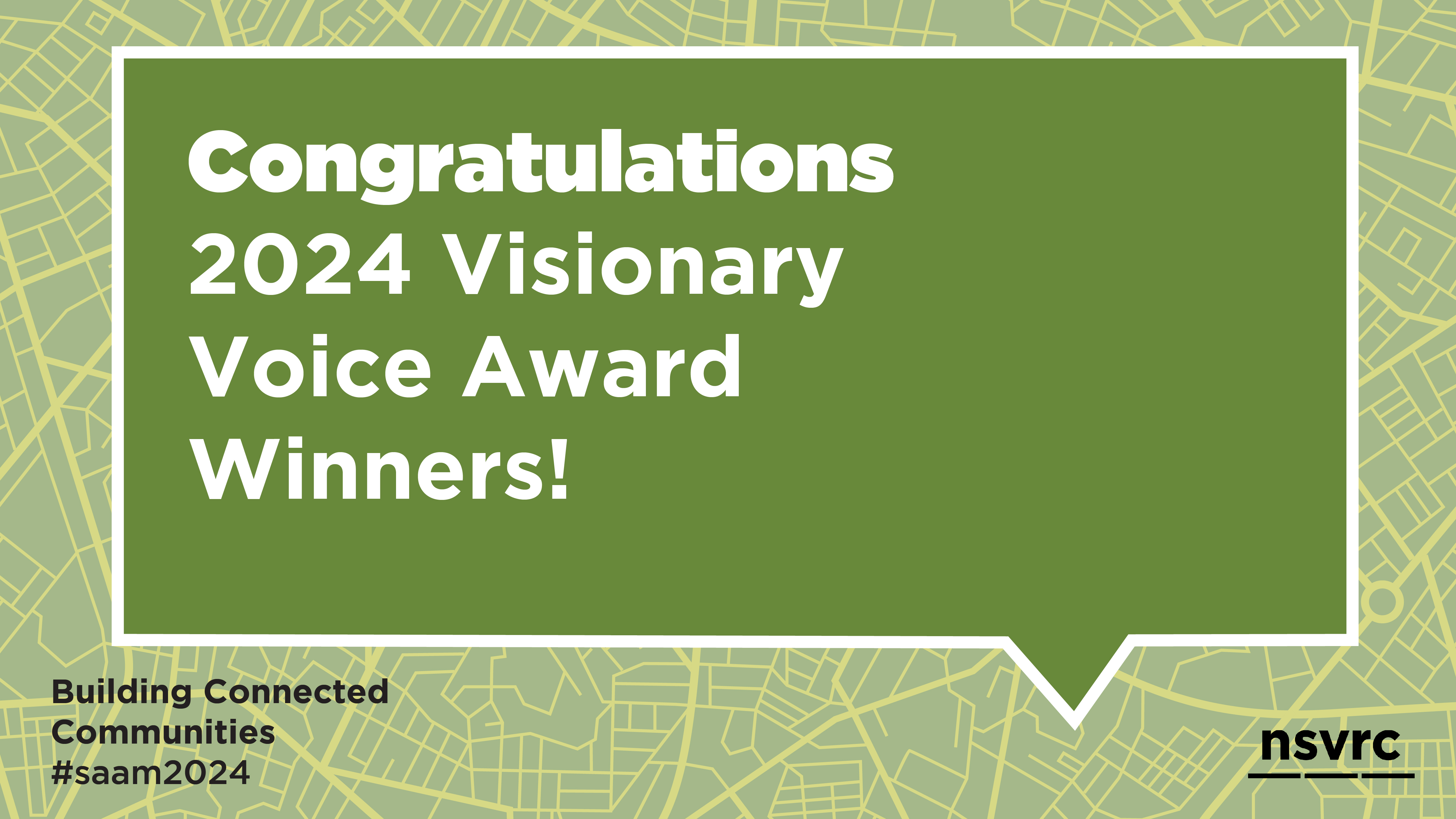 Congratulations 2024 Visionary Voice Award Winners