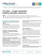 SAAM 2012 Resource List Cover