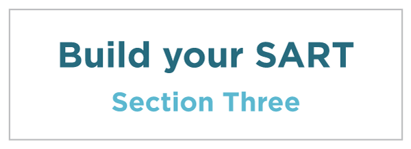 Section Three: Build your SART