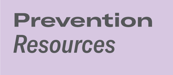 Prevention Resources