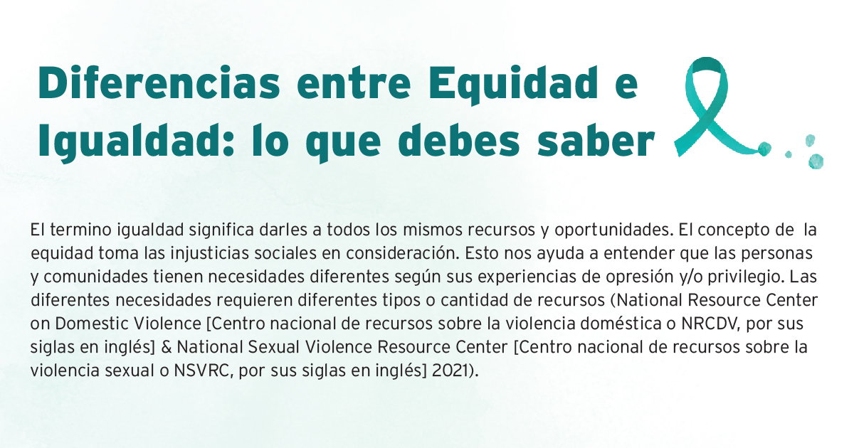 Diferencias entre Equidad e Igualdad: lo que debes saber