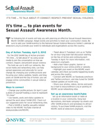 SAAM 2012 Events List Cover
