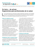 SAAM 2012 Sugerencias para profesionales de salud