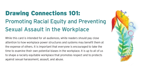 Drawing Connections 101: Promoting Racial Equity and Preventing Sexual Assault in the Workplace