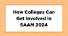 How Colleges Can Get Involved in SAAM 2024