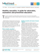 SAAM 2012 Healthy Sexuality Guide Cover
