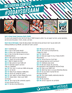 #30DaysOfSAAM Instagram Contest