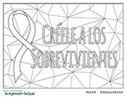 Spanish SAAM Coloring Page Image