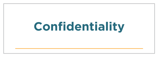 Confidentiality