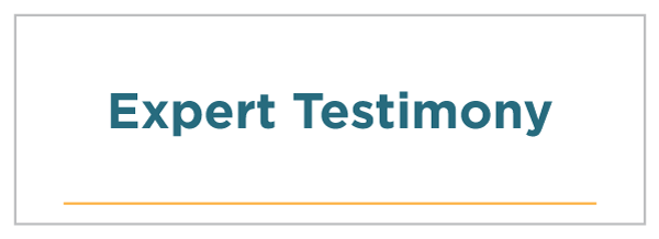 Expert Testimony