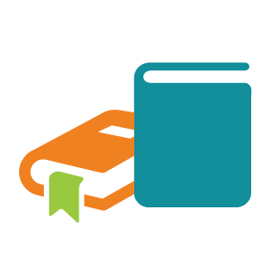 picture of book and computer