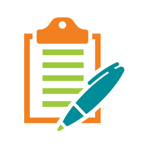 picture of clipboard and pen