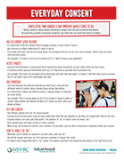 Everyday Consent Sheet