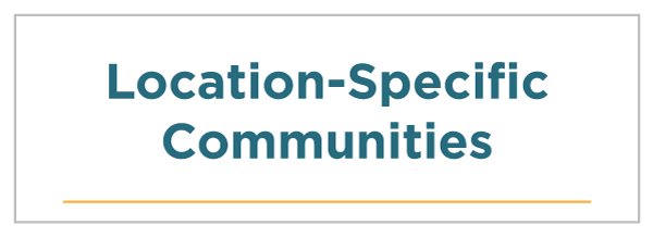 Location-Specific Communities