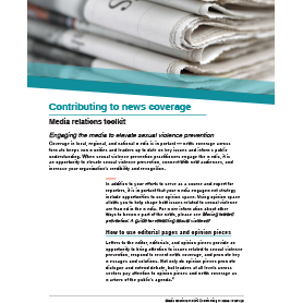 Cover of the publication showing a pile of newspapers