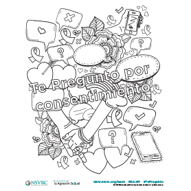 Te Pregunto por consentimiento Páginas para colorear