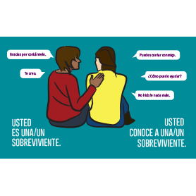 Illustration of two people sitting next to each other