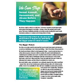 Preventio Handout 2020