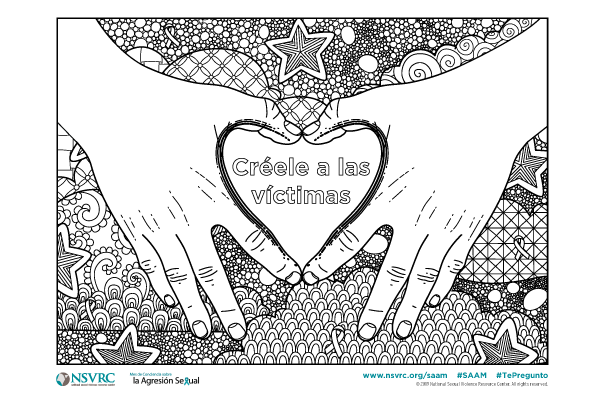 Créele a las víctimas