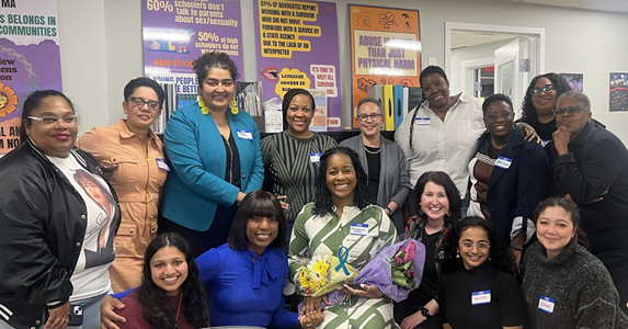 Jane Doe, Inc. honors Visionary Voice Award Winner